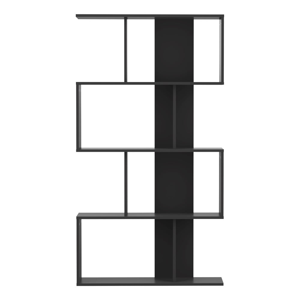 Libreria nera 89x165 cm Sigma - TemaHome | Librerie