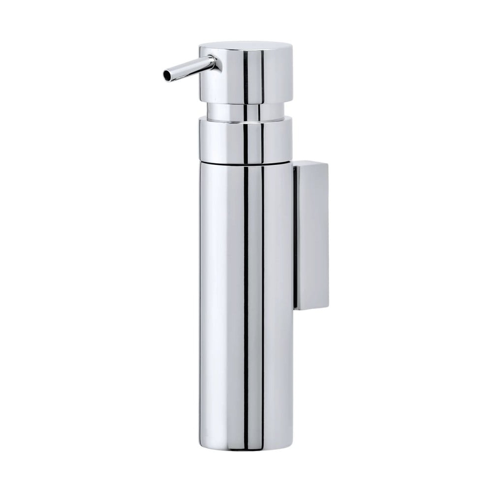 Dispenser di sapone a parete in acciaio inox argento lucido 100 ml Nexio - Blomus | Dosatori e dispenser
