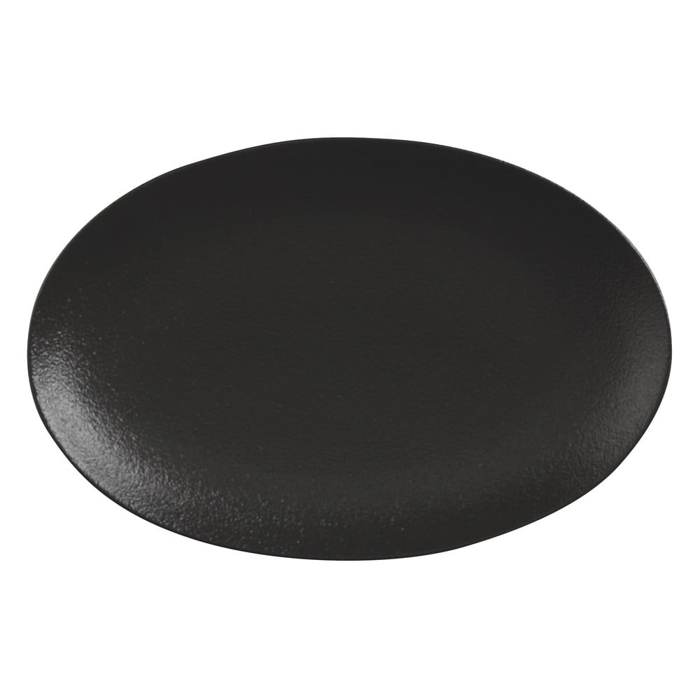 Piatto in ceramica nera Caviar, 25 x 16 cm - Maxwell & Williams | Piatti