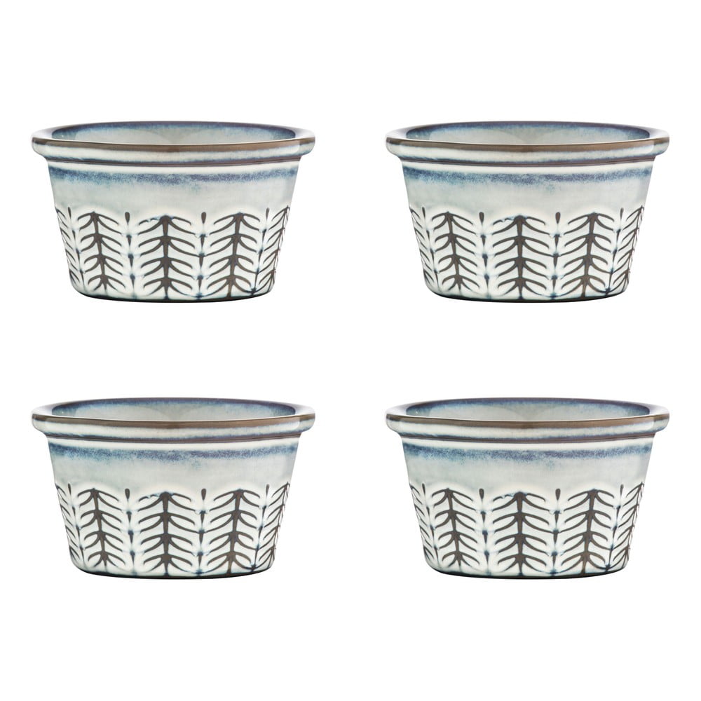 Set di 4 ciotole in gres grigio chiaro Lorson - Ladelle | Pirofile
