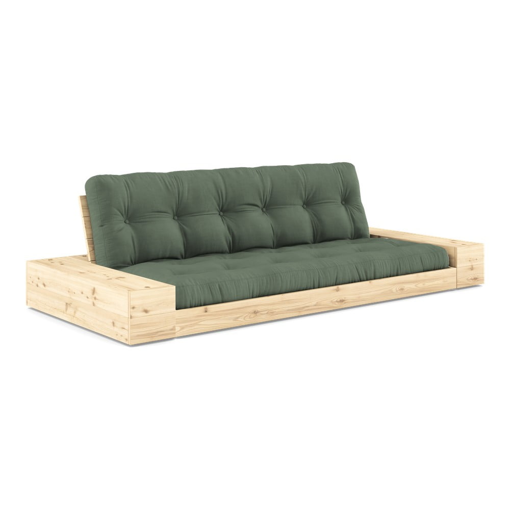 Divano letto verde 244 cm Base - Karup Design | Divani