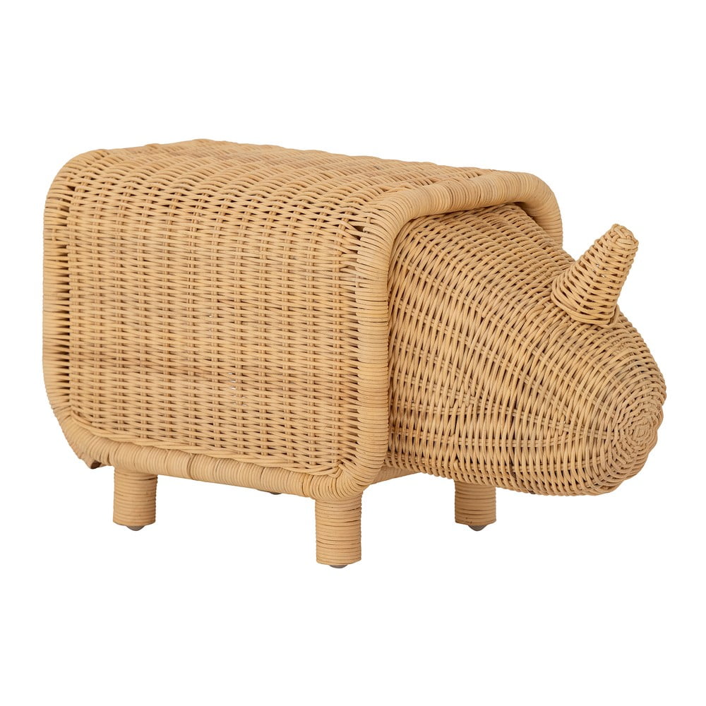 Sgabello per bambini in rattan Soffe - Bloomingville Mini | Sedie e seggiolini per bambini