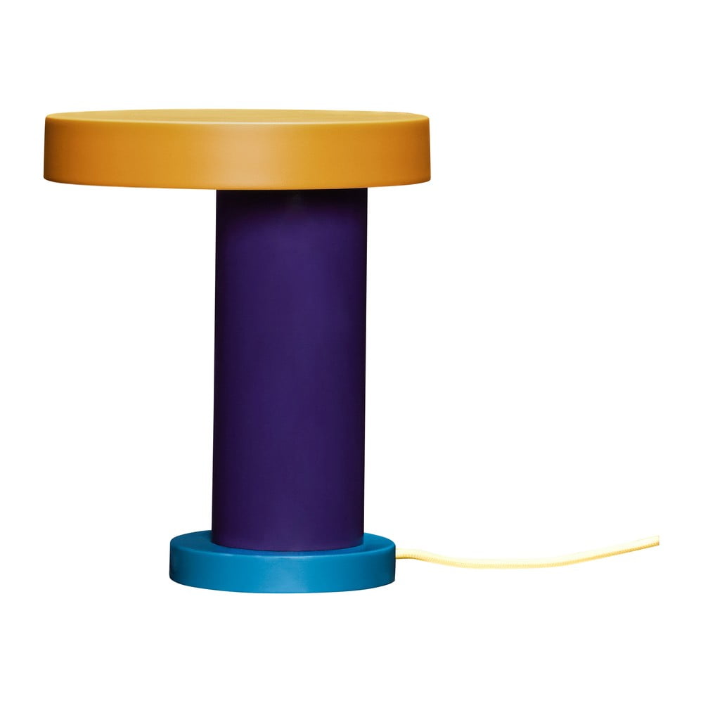 Lampada da tavolo dimmerabile a LED viola (altezza 25 cm) Magic - Hübsch | Abat-jour e lampade da tavolo