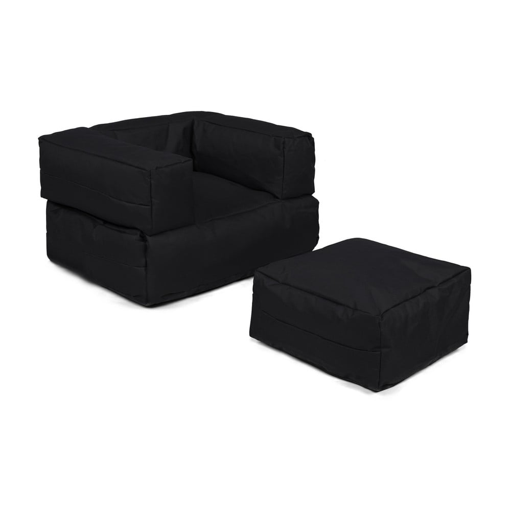 Poltrona nera per bambini Nier - Floriane Garden | Poltrone per bambini