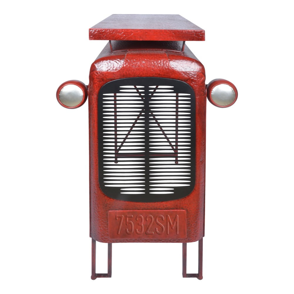 Tavolo da bar rosso Trattore - Esschert Design | Tavolini da giardino
