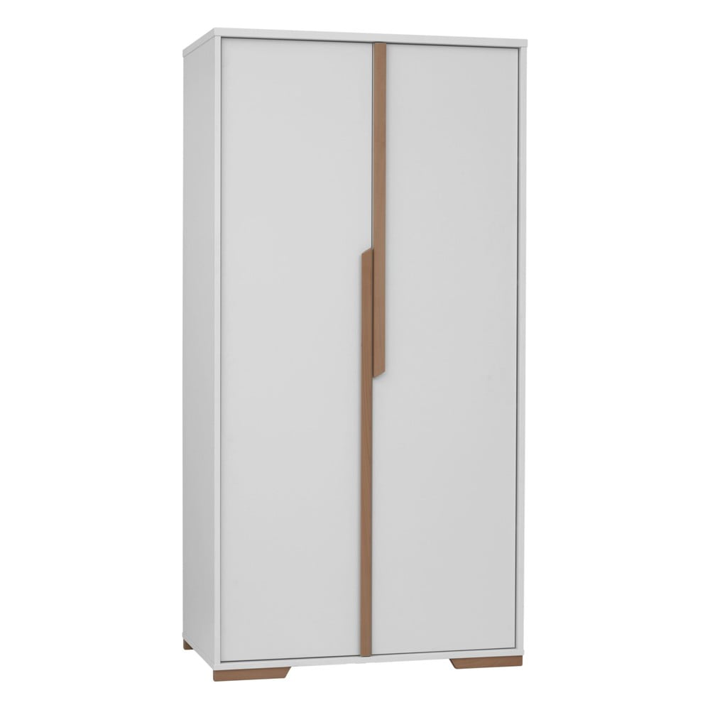 Armadio per bambini bianco , 98 x 195 cm Snap - Pinio | Armadi per bambini