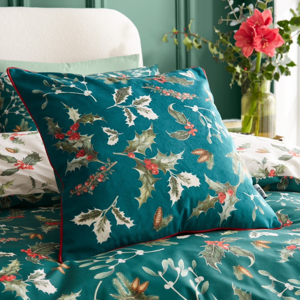 Cuscino decorativo in velluto 50x50 cm Winter Foliage – RHS | Cuscini decorativi