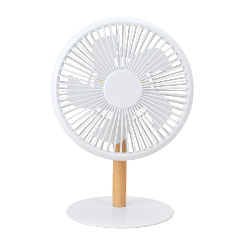 Lampada da tavolo color crema con ventola telecomandata (altezza 26 cm) Beyond - Gingko | Abat-jour e lampade da tavolo