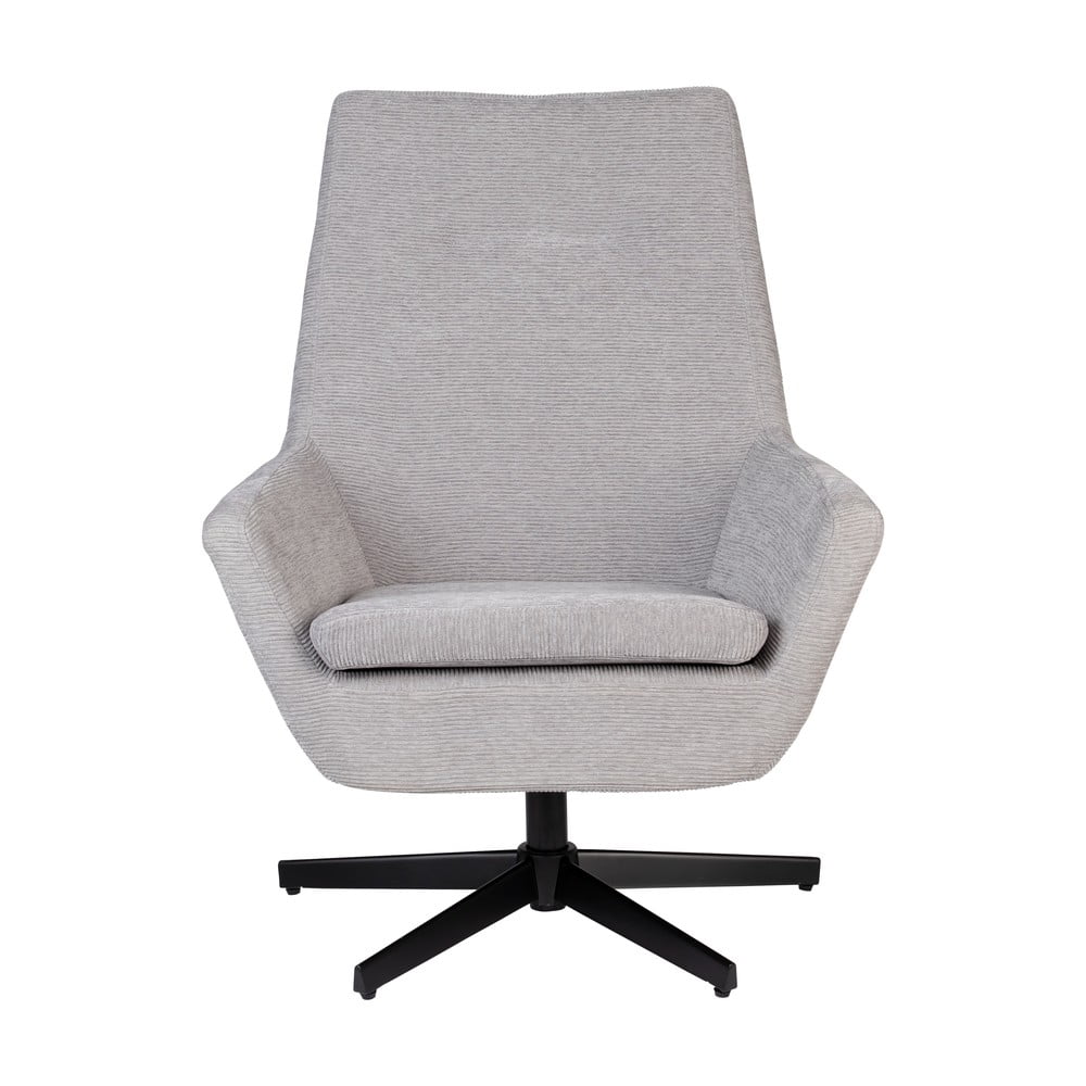 Poltrona grigio chiaro Bruno - White Label | Poltrone