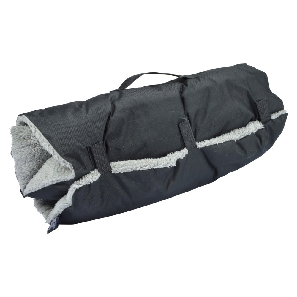 Coperta nera per cani con agnello 50x80 cm - Love Story | Cucce per animali