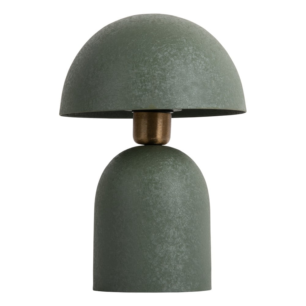 Lampada da tavolo verde con paralume in metallo (altezza 30 cm) Boaz - Leitmotiv | Abat-jour e lampade da tavolo