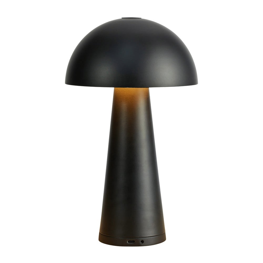Lampada da tavolo a LED nera (altezza 26,5 cm) Fungi - Markslöjd | Abat-jour e lampade da tavolo
