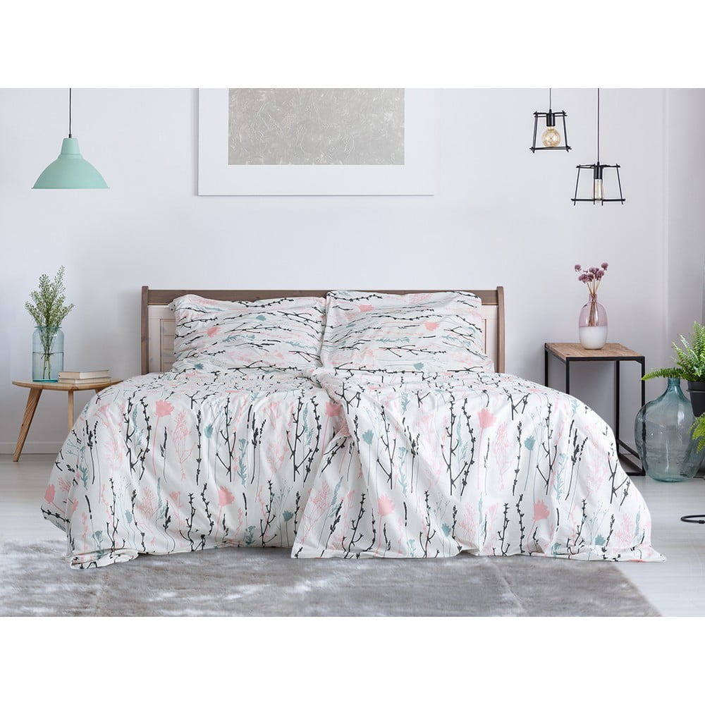 Biancheria da letto in crêpe bianco per letto singolo 140x200 cm Top Class - B.E.S. | Biancheria da letto