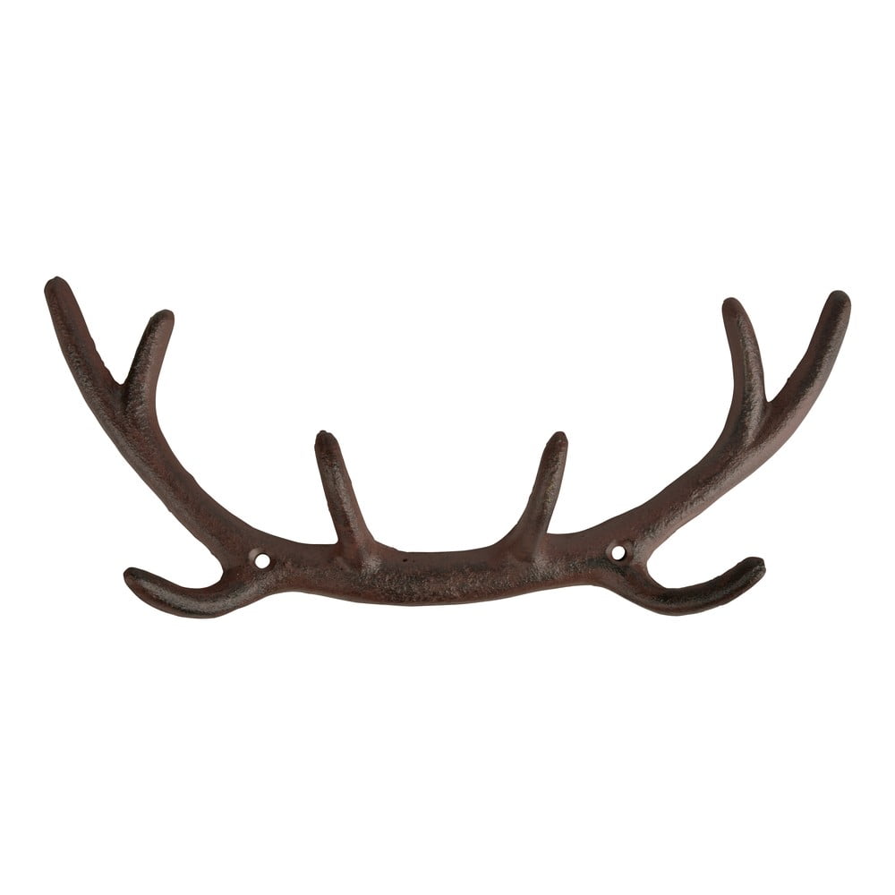 Appendiabiti da parete in metallo marrone Antlers - Esschert Design | Attaccapanni