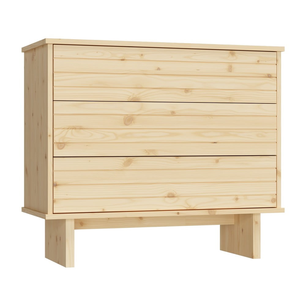 Cassettiera in legno di pino naturale Kommo - Karup Design | Cassettiere