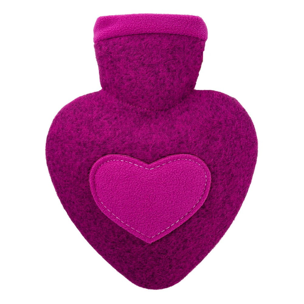 Borsa dell'acqua calda rosa 1 l – Hugo Frosch | Borse dell'acqua calda