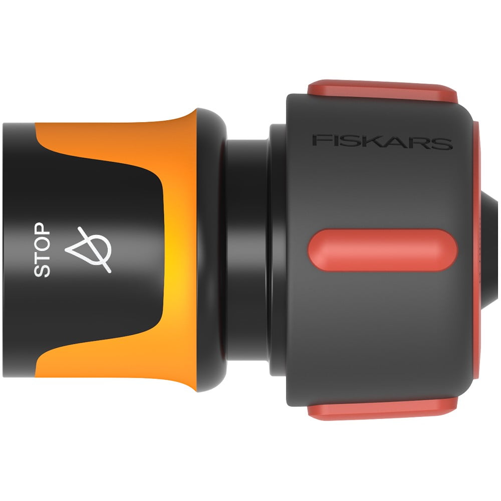 Attacco rapido per irrigatori Stop, lunghezza 6,8 cm Comfort - Fiskars | Strumenti per l'irrigazione