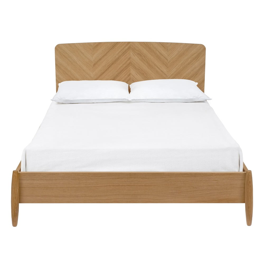 Letto matrimoniale a spina di pesce, 140 x 200 cm Farsta - Woodman | Letti matrimoniali