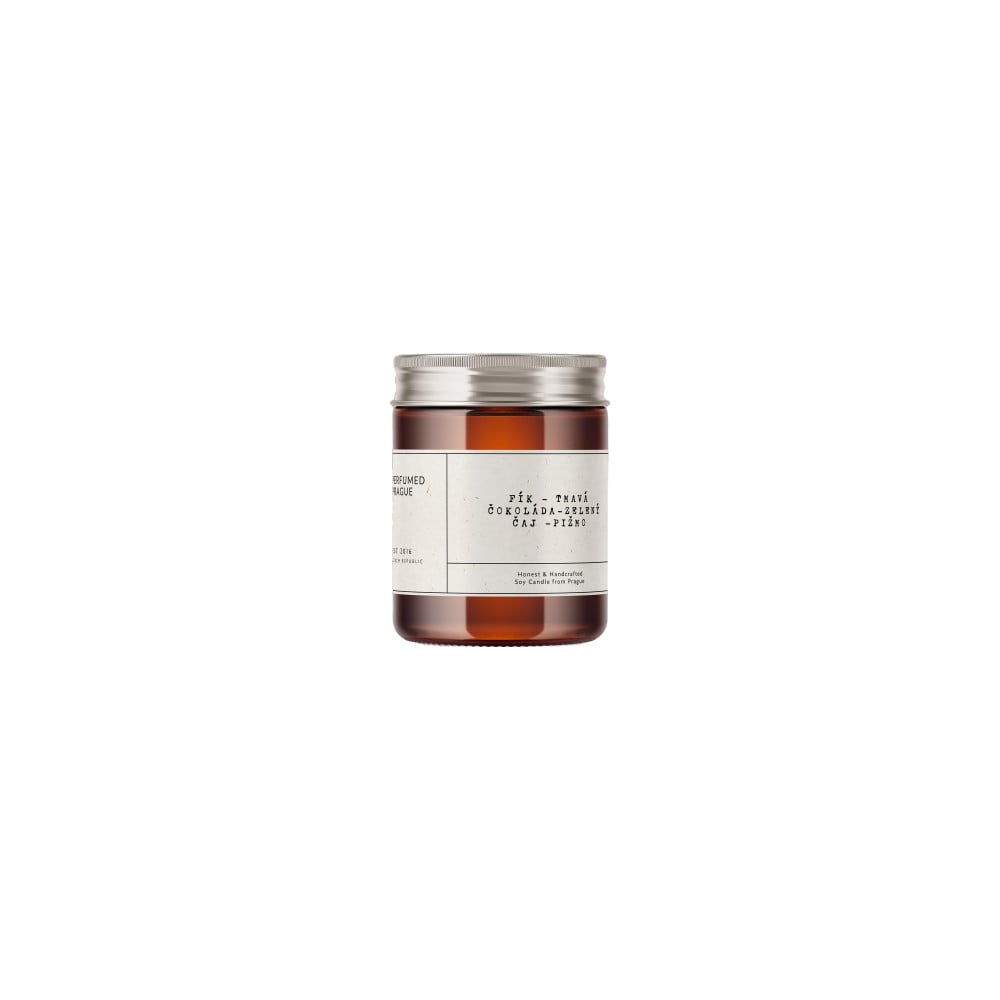 Candela di soia profumata tempo di combustione 40 h #44 Chocolate & Fig - Perfumed Prague | Candele