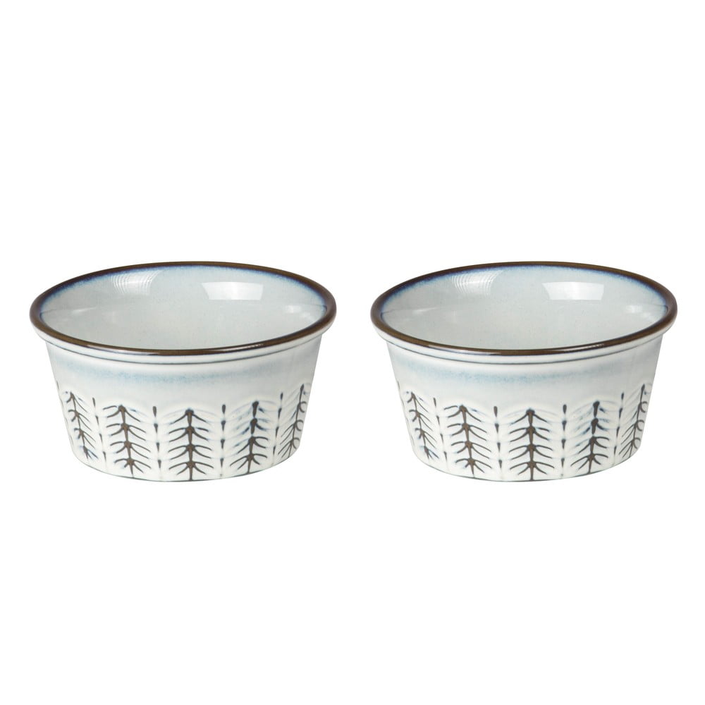 Set di 2 ciotole in gres grigio chiaro Lorson - Ladelle | Pirofile