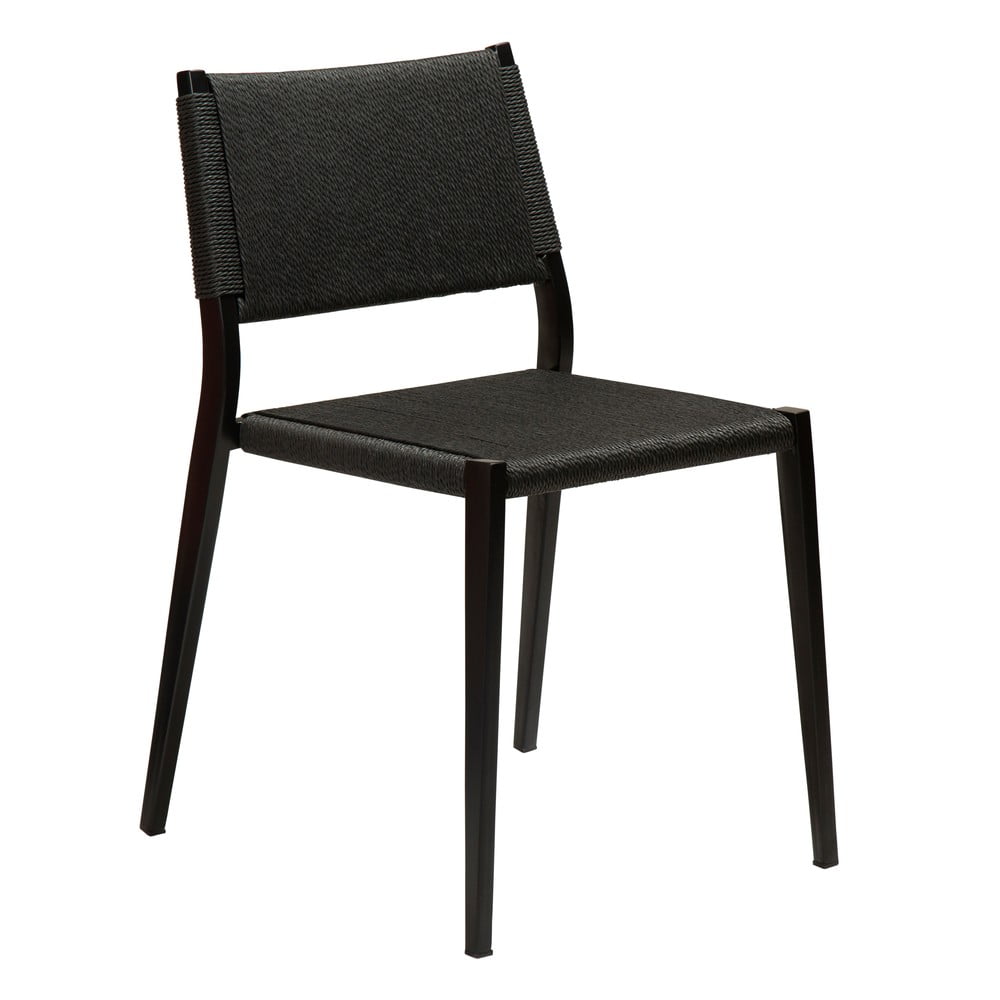 Sedia da pranzo nera Loop - DAN-FORM Denmark | Sedie da pranzo