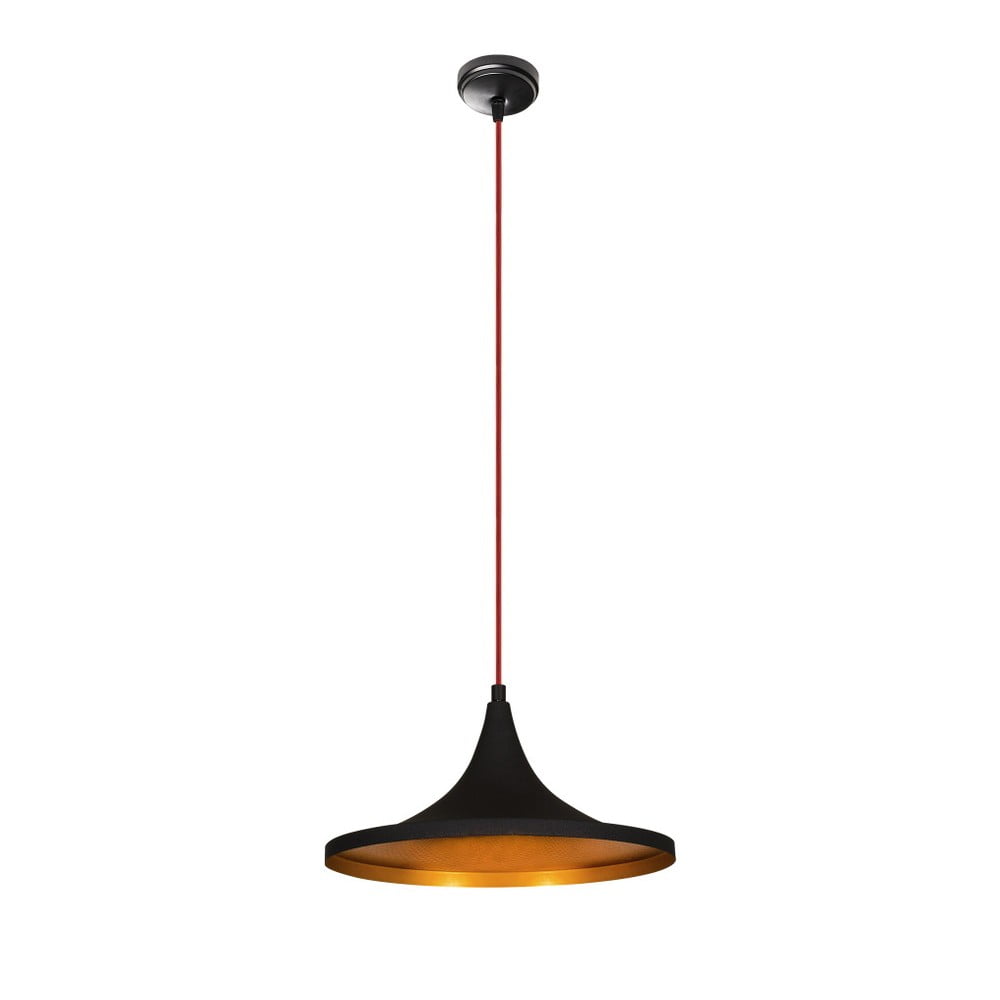 Apparecchio a sospensione in metallo nero Opviq luci Leon - Opviq lights | Lampadari