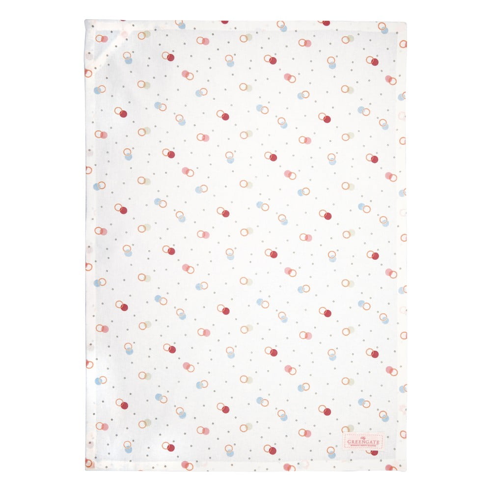 Strofinaccio in cotone bianco, 50 x 70 cm Kylie - Green Gate | Asciugamani da cucina
