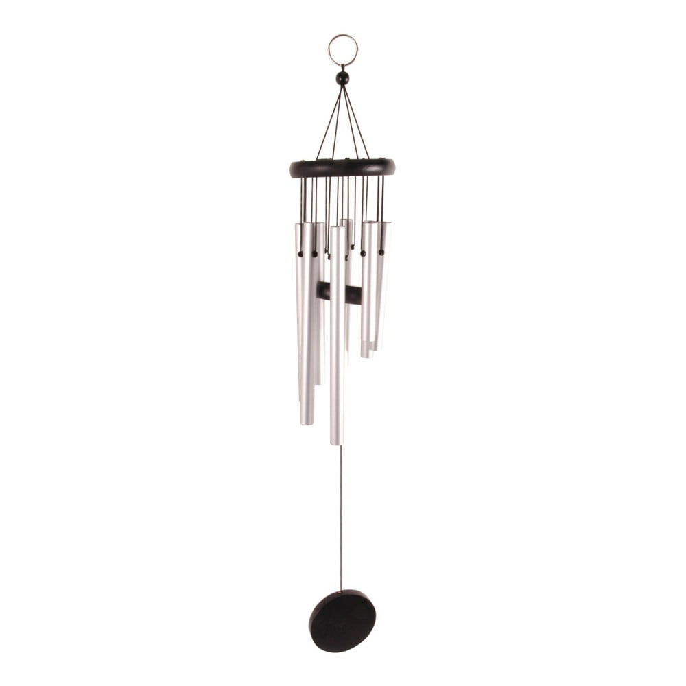 Campana da appendere in argento, altezza 56,5 cm - Esschert Design | Altre decorazioni da giardino