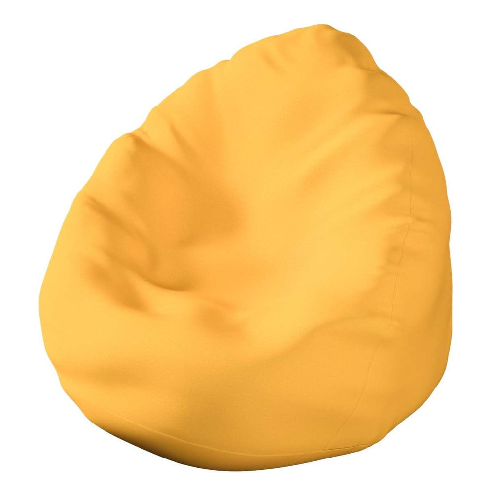 Borsa gialla per sedersi Happiness - Yellow Tipi | Pouf a sacco