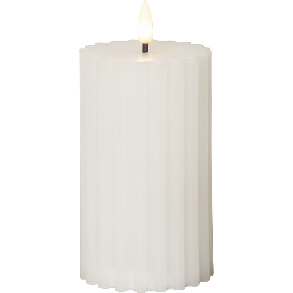 Candela LED (altezza 15 cm) Flamme Stripe - Star Trading | Candele a LED