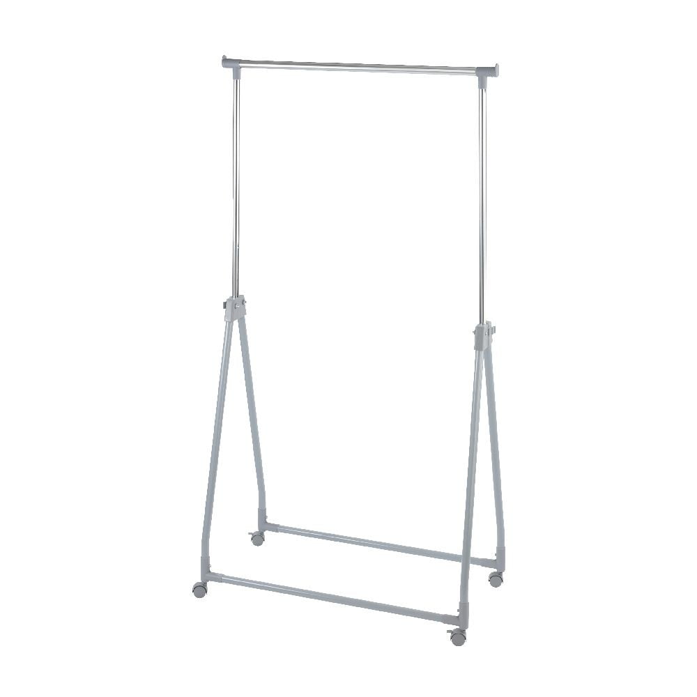 Appendiabiti telescopico/mobile in metallo grigio Foldable - Wenko | Stand appendiabiti