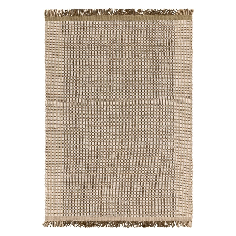 Tappeto in lana marrone chiaro tessuto a mano 200x290 cm Avalon - Asiatic Carpets | Tappeti