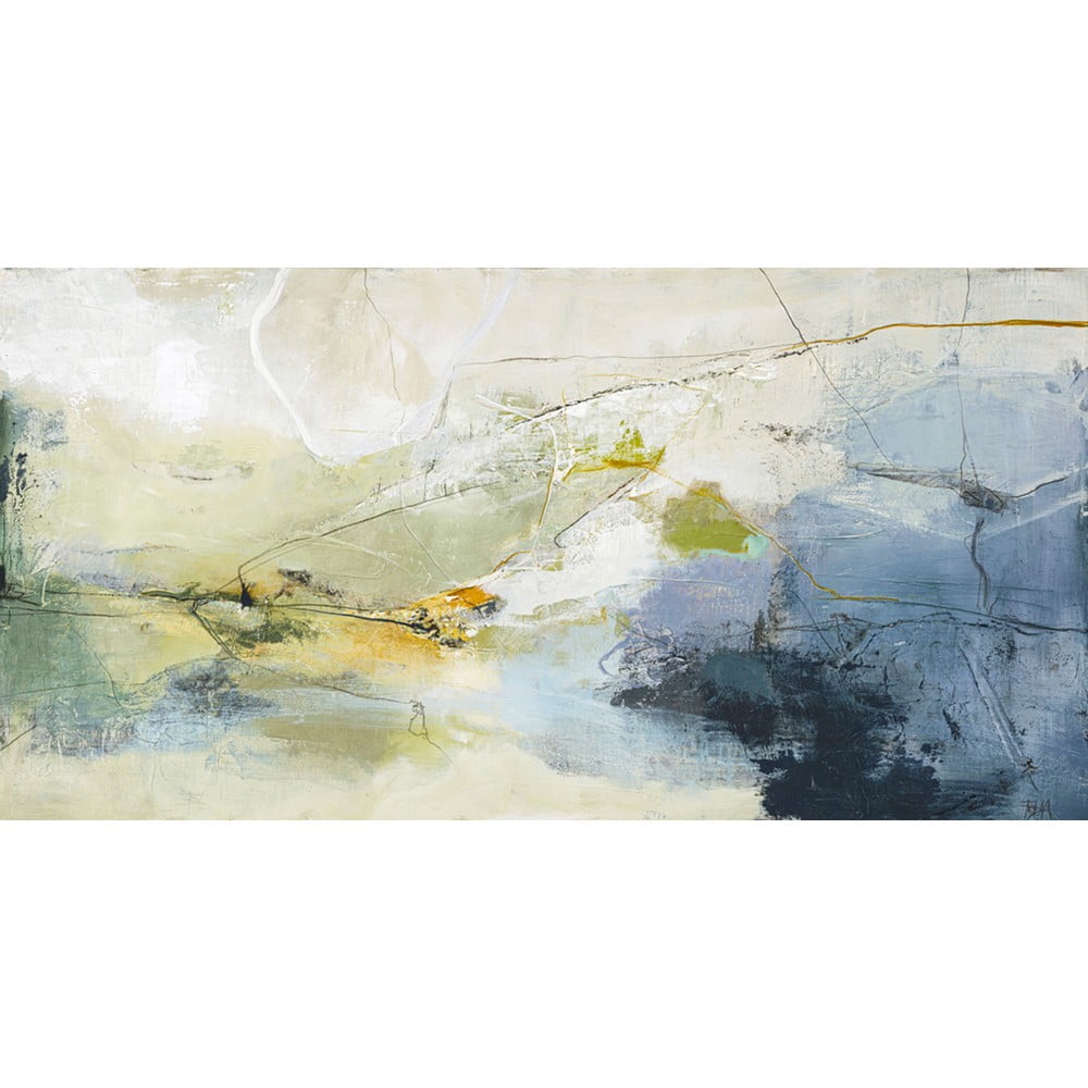 Quadro con elementi dipinti a mano 140x70 cm Alight - Malerifabrikken | Quadri