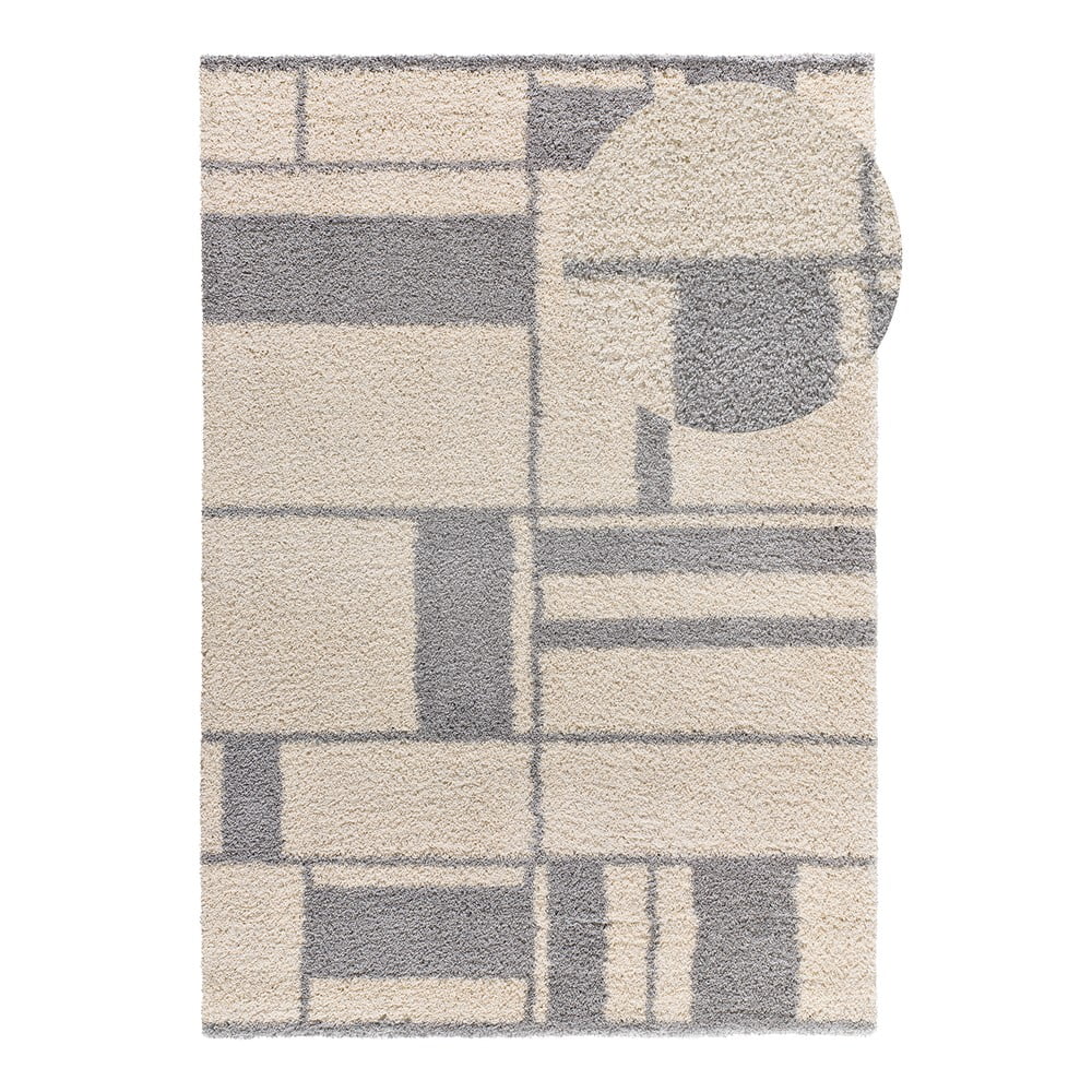 Tappeto grigio/color crema 80x150 cm Helia – Universal | Tappeti
