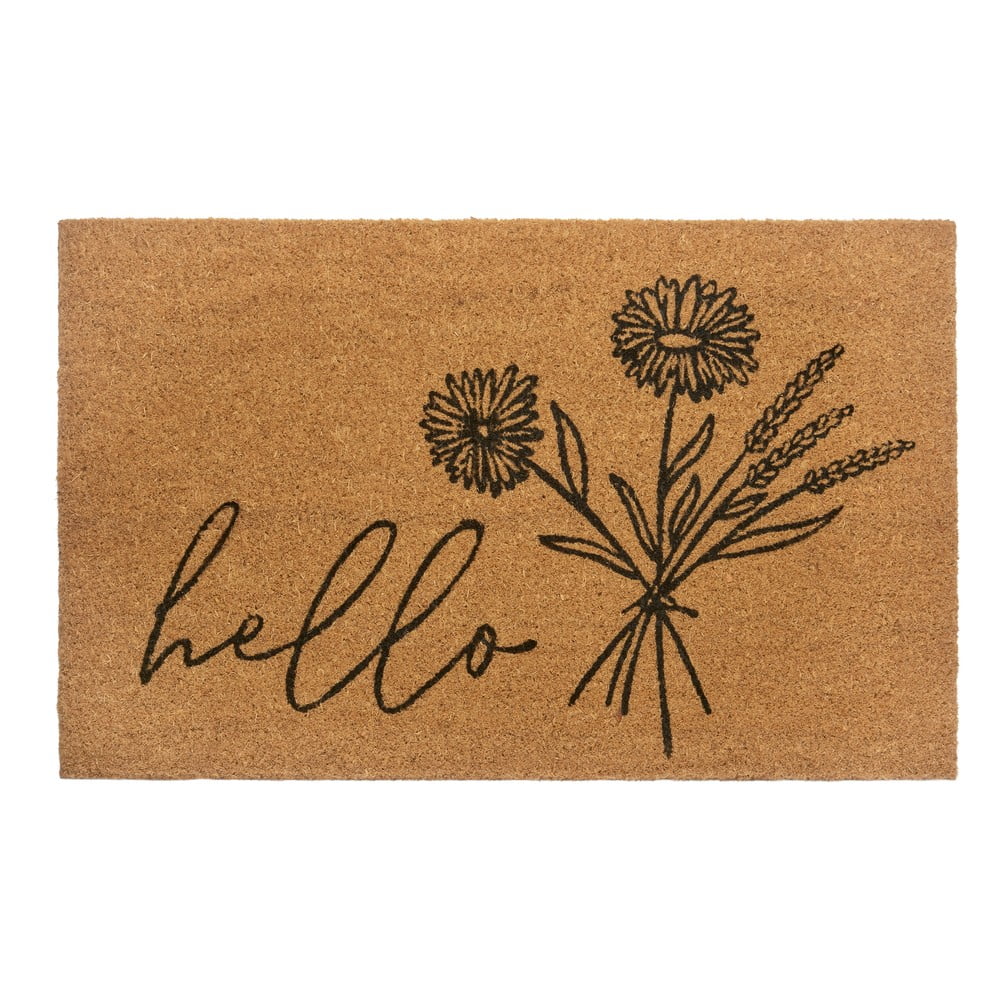 Stuoia di cocco 75x45 cm Hello & Flowers - Hanse Home | Zerbini