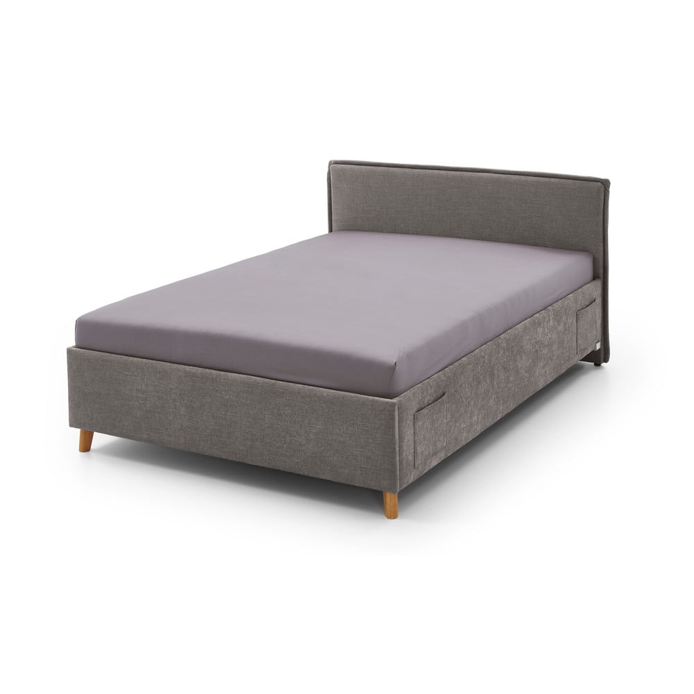 Letto da bambini grigio 120x200 cm Fun – Meise Möbel | Letti per bambini
