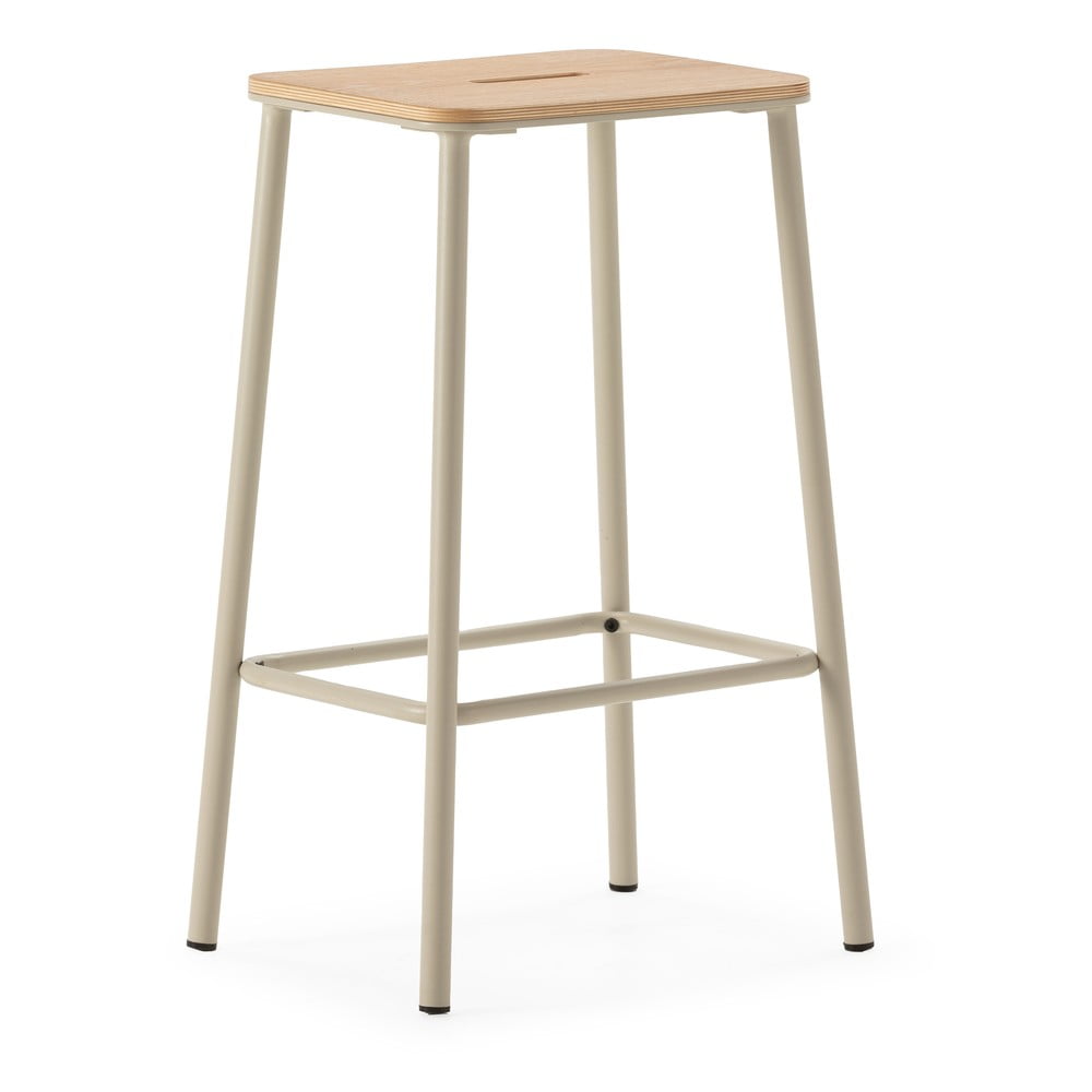 Set di sbagelli da bar color crema 2 pz (altezza della seduta 65 cm) Abba – Marckeric | Sedie da bar