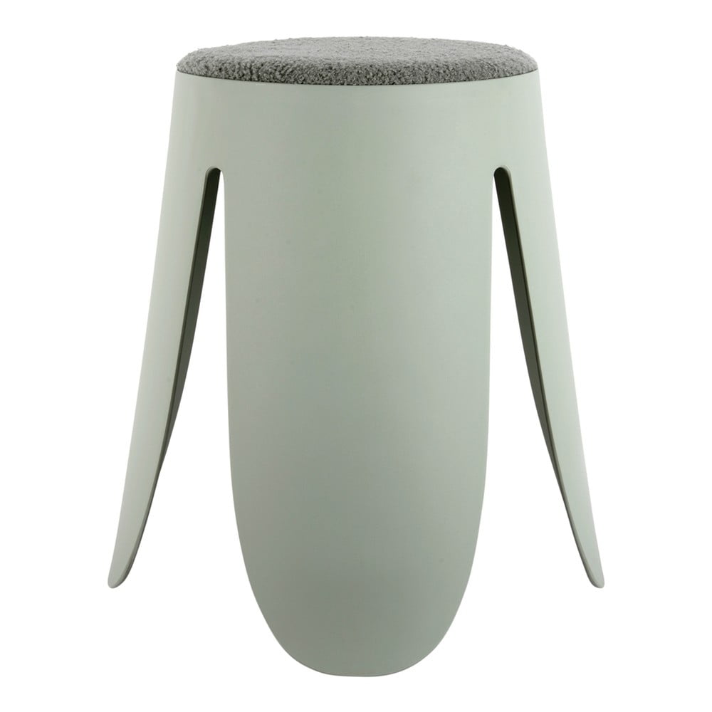 Sgabello in plastica verde chiaro Savor - Leitmotiv | Sgabelli