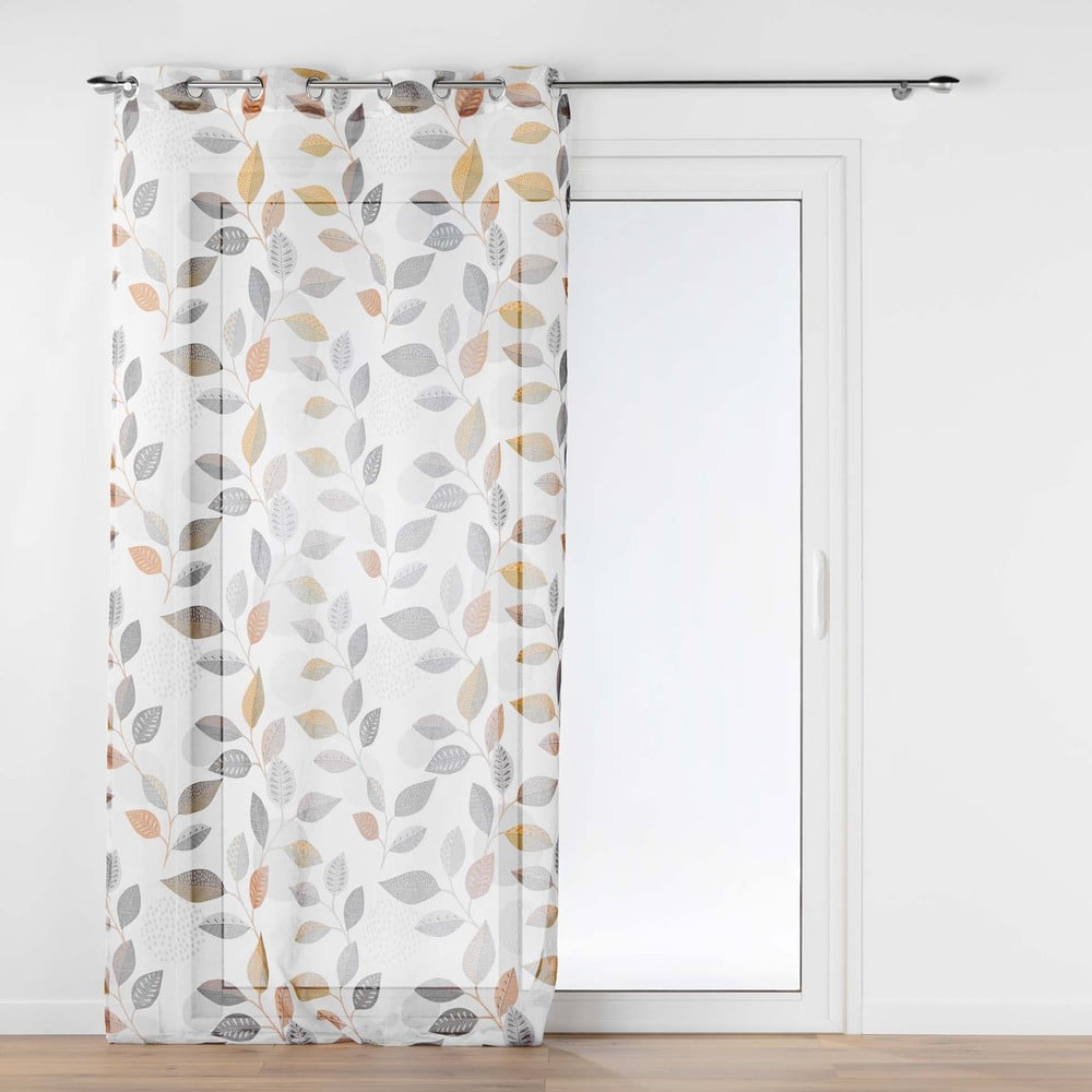 Tenda in voile bianco 140x280 cm Vahine - douceur d'intérieur | Tende sottili