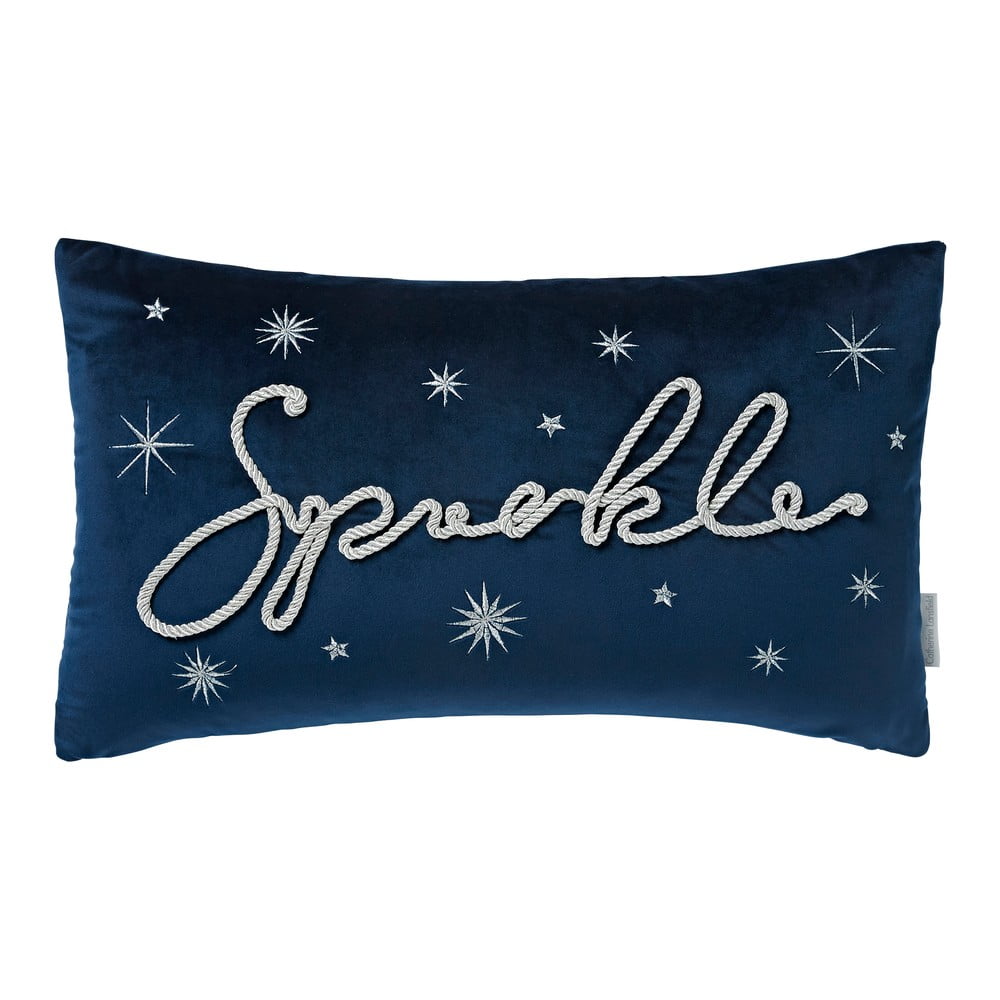 Cuscino decorativo in velluto con motivo natalizio 30x50 cm Sparkle - Catherine Lansfield | Cuscini decorativi