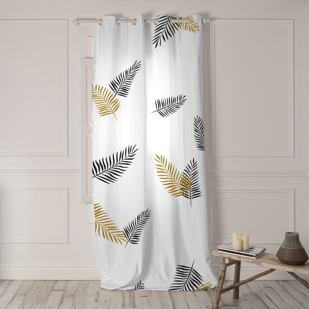 Tenda bianca 140x300 cm Foliage - Blanc | Tende
