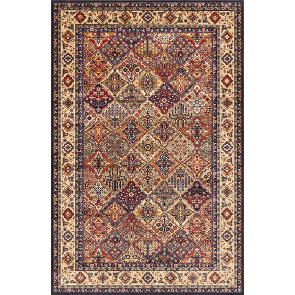 Tappeto rosso 170x240 cm Bergenia – FD | Tappeti