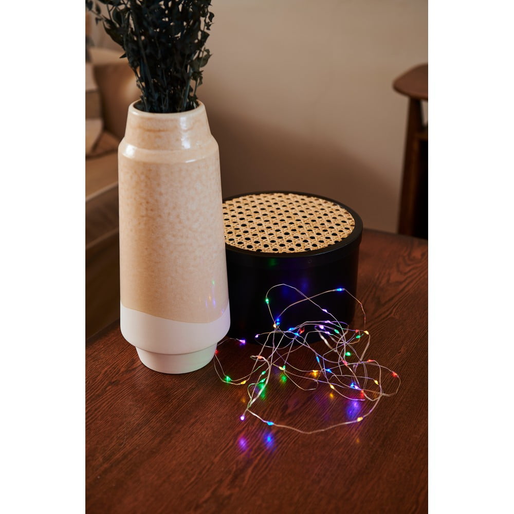 Catena luminosa 40 lampadine lunghezza 390 cm Knirke multi - Sirius | Stringhe di luci