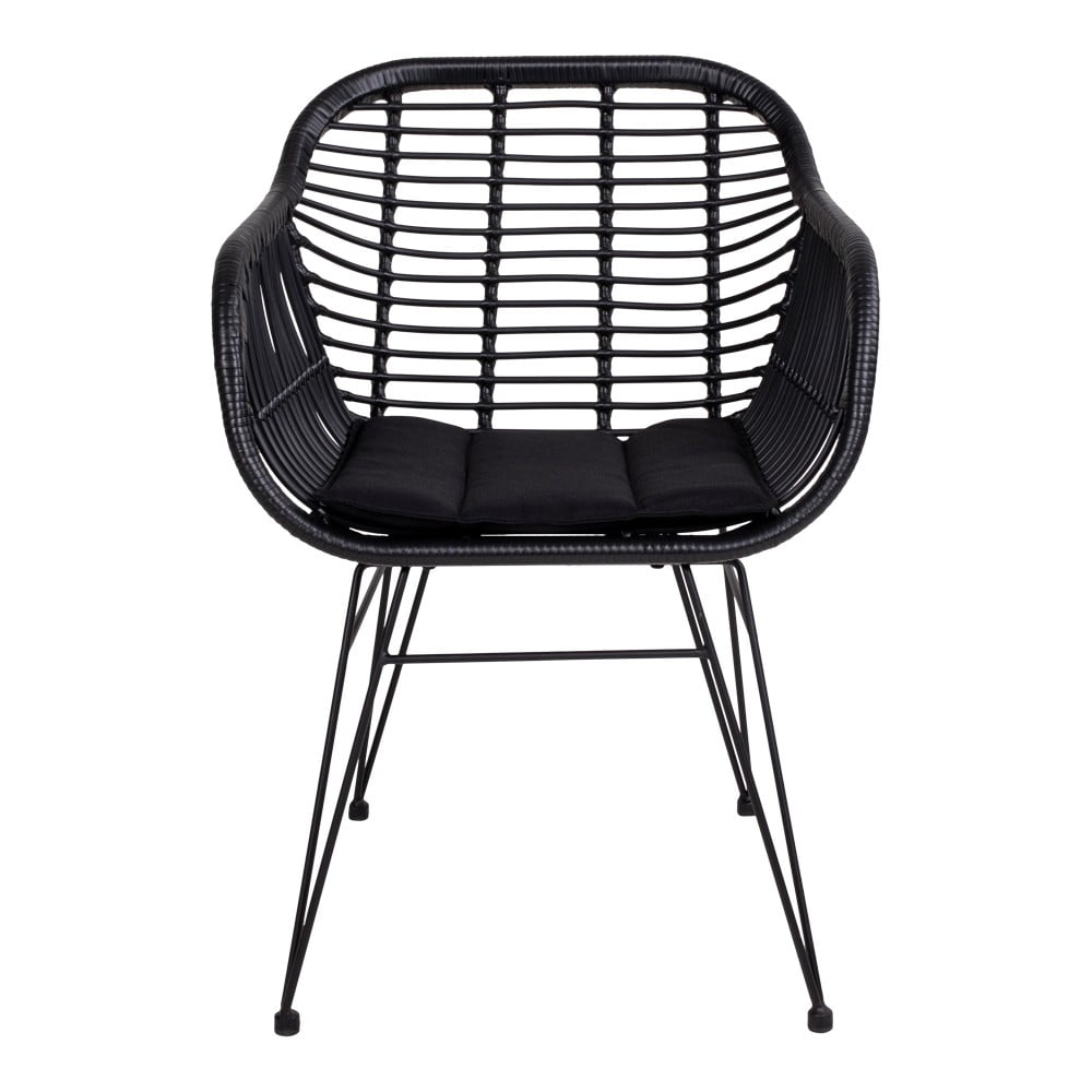Set di 2 poltrone da esterno in rattan con cuscino Trieste - House Nordic | Poltrone da giardino