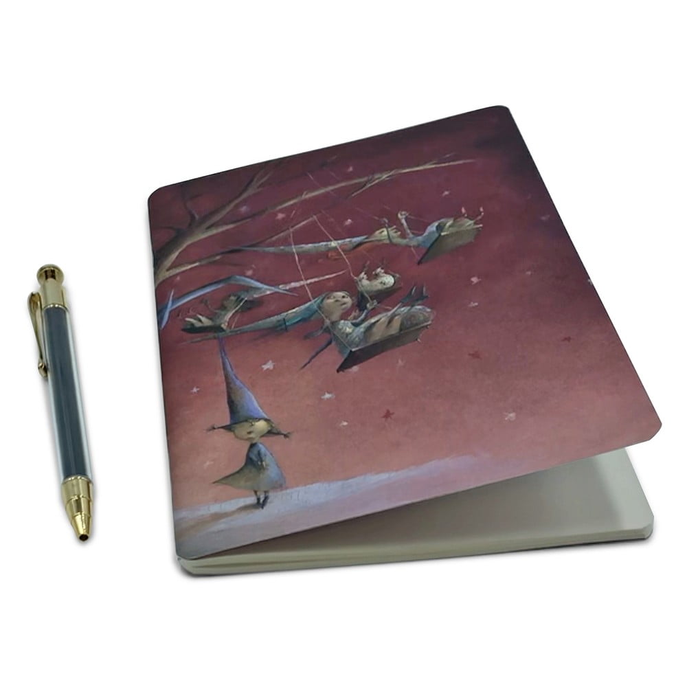 Taccuino con penna 96 pagine formato A5 Swing - Kartos | Quaderni