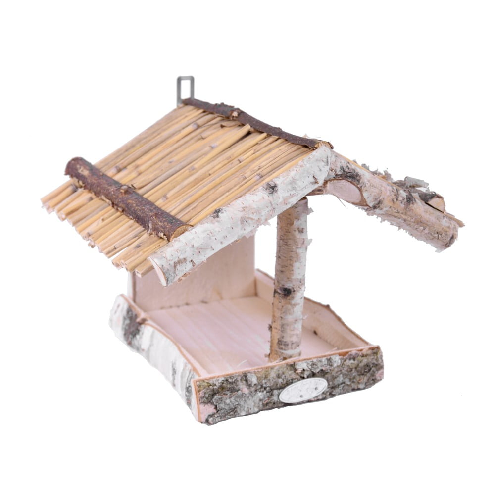 Mangiatoia da parete in legno per uccelli, altezza 24,5 cm - Esschert Design | Mangiatoie per uccelli