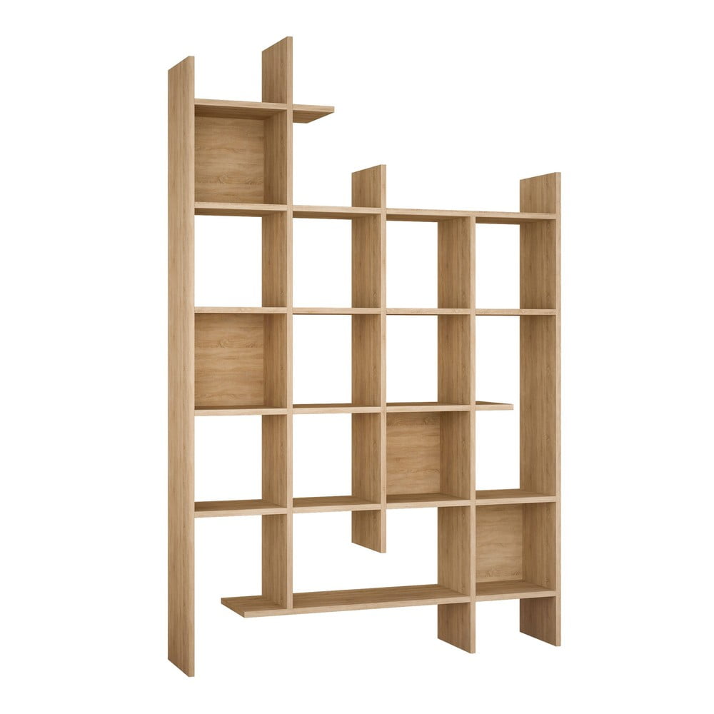 Libreria colore naturale in rovere 122x188 cm Manco - Kalune Design | Librerie