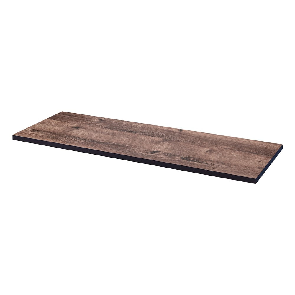 Piano di lavoro marrone in decoro rovere 73x45 cm Set 374 - Pelipal | Piastre per lavabo