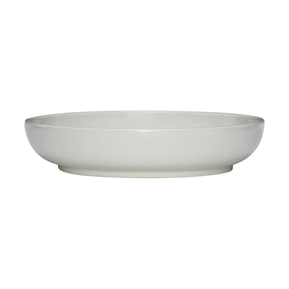 Piatto fondo color crema in gres ø 23 cm Amare - Hübsch | Piatti