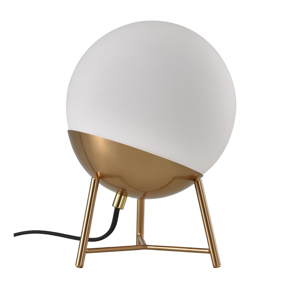 Lampada da tavolo dimmerabile a LED bianchi con paralume in vetro (altezza 32 cm) Chelsea - House Nordic | Abat-jour e lampade da tavolo